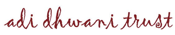 The Adi Dhwani Trust wordmark.